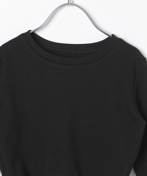 10C REPIPI（ジューシーレピピ）の「【10C REPIPI】HEMスソチャームトップス（Tシャツ/カットソー・キッズ・ブラック/ホワイト・130cm/120cm/110cm）」の11枚目の写真