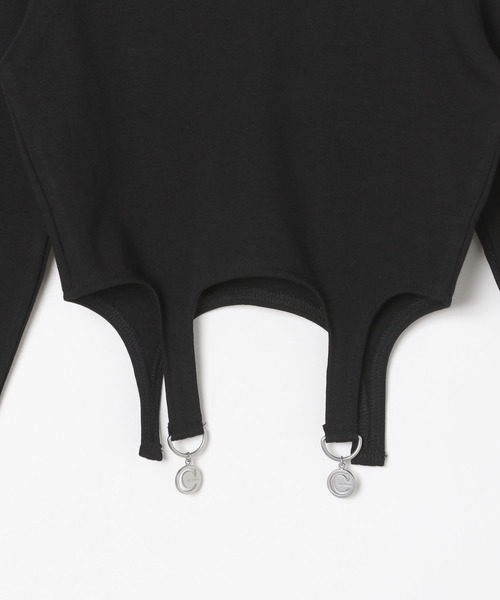 10C REPIPI（ジューシーレピピ）の「【10C REPIPI】HEMスソチャームトップス（Tシャツ/カットソー・キッズ・ブラック/ホワイト・130cm/120cm/110cm）」の14枚目の写真