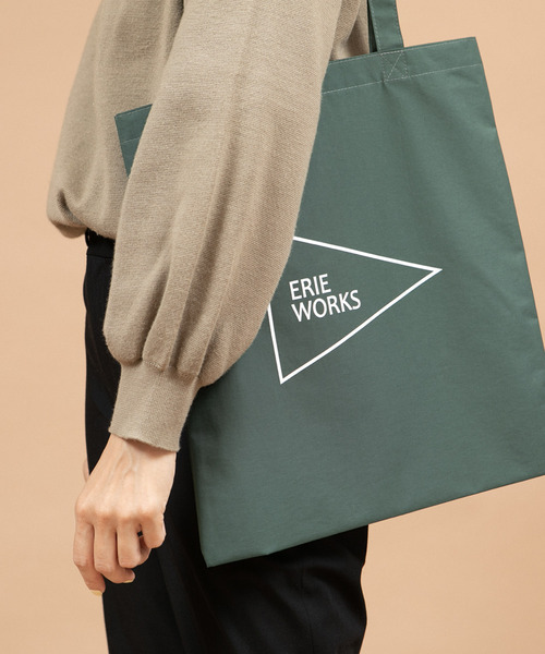 ERIE WORKS(エリーワークス)の「【ERIE WORKS】Sally/サリー(トートバッグ・レディース・ブラック/ブルー/バイオレット/ダークグリーン/ベージュ/ブラウン・FREE)」の4枚目の写真