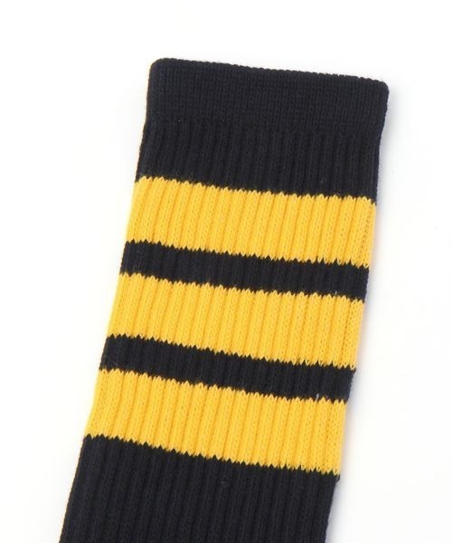 LOWRYS FARM（ローリーズファーム）の「フトラインハイソックス　135759（ソックス/靴下・キッズ・イエロー/グリーン/ブラック/パープル/レッド/ネイビー/ブルー/ピンク・M/XL/L/LARGE/MEDIUM/X-LARGE）」の20枚目の写真