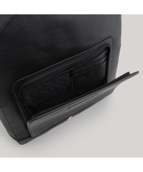 TOMMY HILFIGER（トミーヒルフィガー）の「ビジネスバックパック（バックパック/リュック・メンズ・ブラック・FREE）」の7枚目の写真