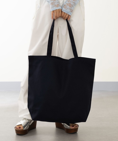 トートバッグ This is a(n) ブラック　L This is a(n)(ディスイズアン) Base Tote L musterwerk別注トート