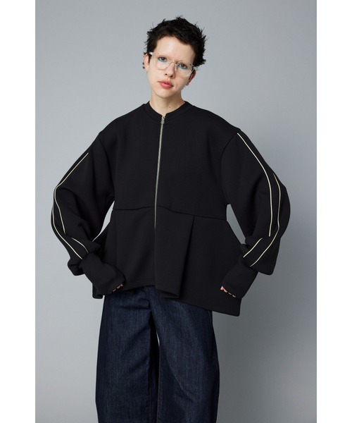 HeRIN.CYE（ヘリンドットサイ）の「Feels zip up blouson フィールズ
