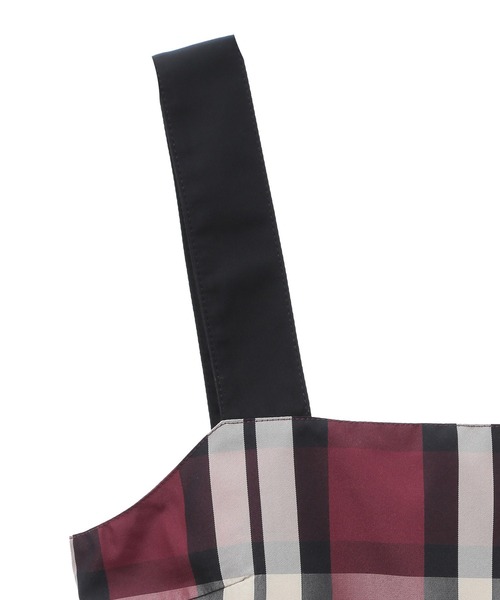 Sugar spoon（シュガースプーン）の「・SUGAR　SPOON　チェックペプラムビスチェ（ベスト・レディース・ブルー/ボルドー・FREE）」の13枚目の写真