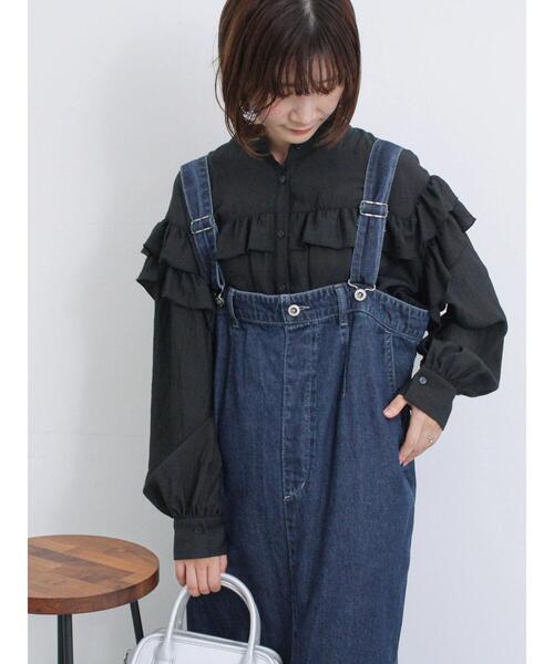 Samansa Mos2 blue（サマンサモスモスブルー）の「【ECO DENIM