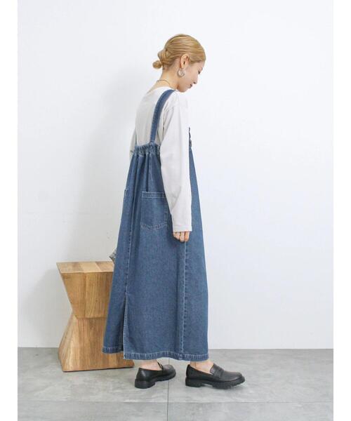 Samansa Mos2 blue（サマンサモスモスブルー）の「【ECO DENIM