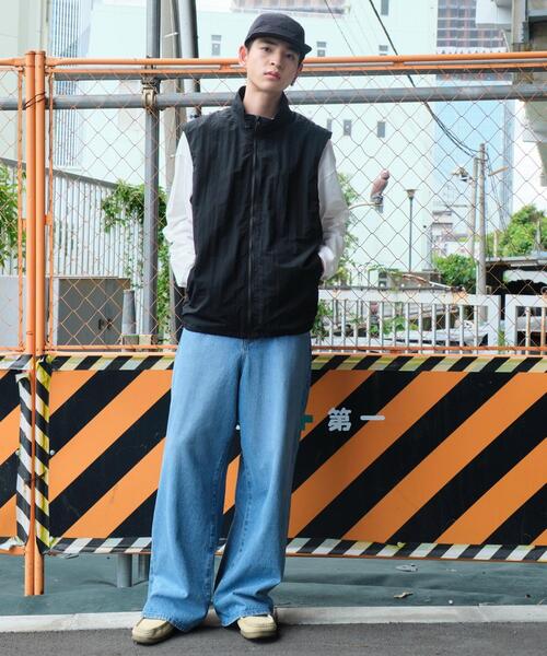 WEGO(ウィゴー)の「WEGO/ビッグコットンT(Tシャツ/カットソー・メンズ・ホワイト/ブラック・MEDIUM/LARGE)」の11枚目の写真