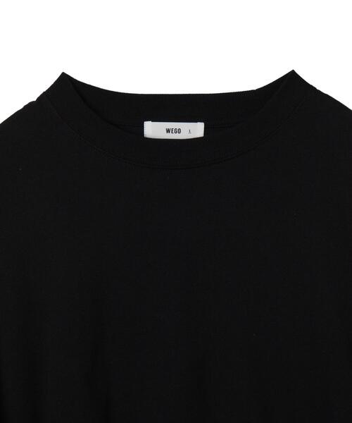 WEGO(ウィゴー)の「WEGO/ビッグコットンT(Tシャツ/カットソー・メンズ・ホワイト/ブラック・MEDIUM/LARGE)」の18枚目の写真