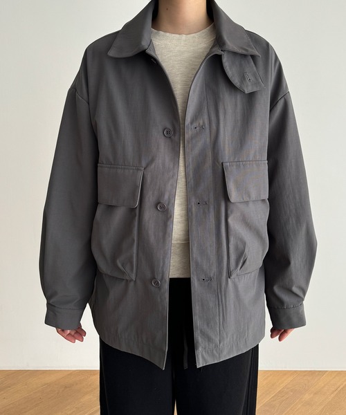 CANAL JEAN スタンドカラーポケットジャケット CANAL JEAN｜RED CHOP WORKS スタンドカラーポケットジャケット