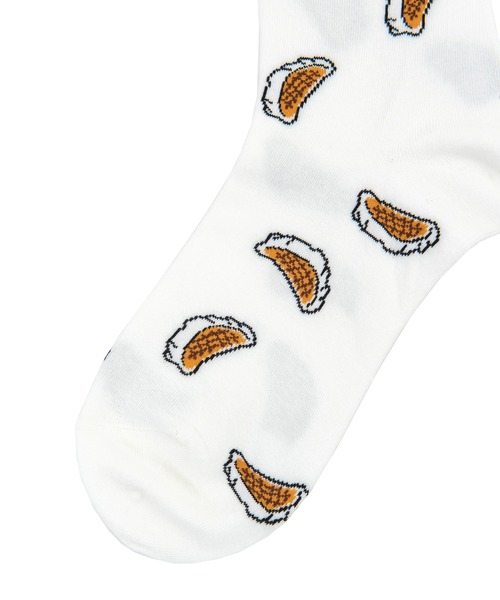 PUNYUS（プニュズ）の「フード総柄ソックス（ソックス/靴下・レディース・レッド系その他/ブルー・FREE）」の4枚目の写真