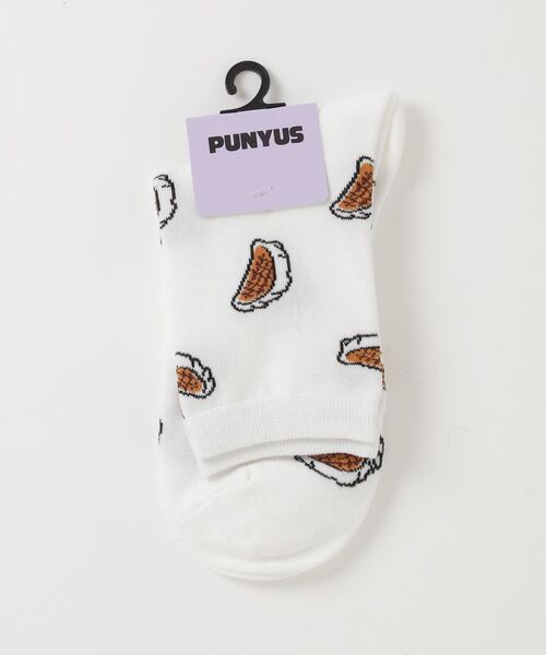 PUNYUS（プニュズ）の「フード総柄ソックス（ソックス/靴下・レディース・レッド系その他/ブルー・FREE）」の8枚目の写真