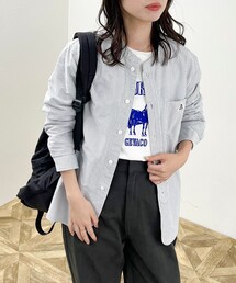 fredy emue | 【GEVACO/ゲバコ】OXバンドカラー長袖シャツ(シャツ/ブラウス)