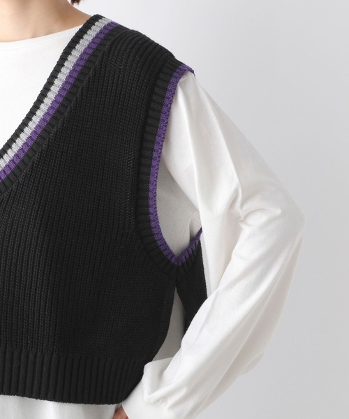 LEPSIM（レプシィム）の「【産前・産後対応】マタニティ／チルデンベストセットチュニック　149138（マタニティウェア/グッズ・レディース・ベージュ/ブラック・FREE）」の17枚目の写真