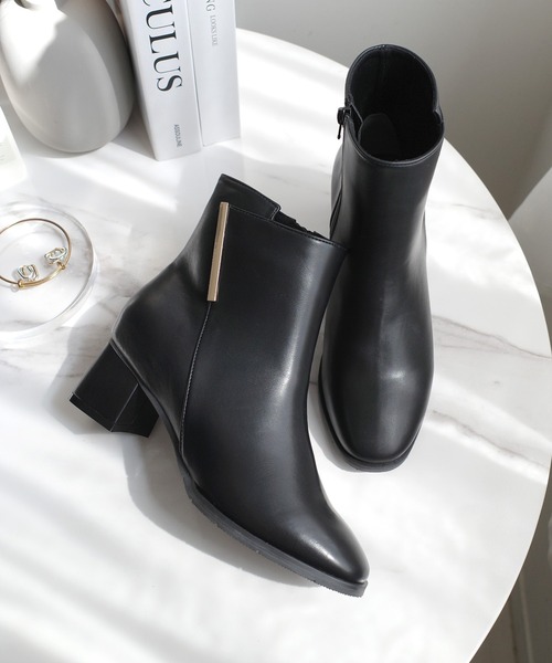 ゴールドプレートショートブーツ（ブーツ）｜AmiAmi（アミアミ）