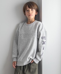 【別注】CONVERSE エンボス加工 裏起毛トレーナー