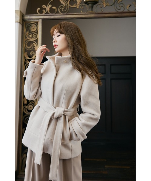 Herliptoコート Viana Wool Short Coat【Мサイズ】 Her lip to（ハーリップトゥー）の「Viana Wool Short Coat（ノー