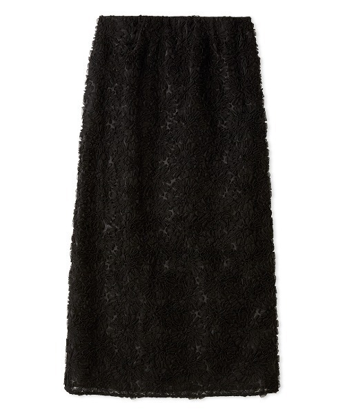 【セール】フラワーチュールファブリックタイトスカート（スカート）｜Mila Owen（ミラオーウェン）