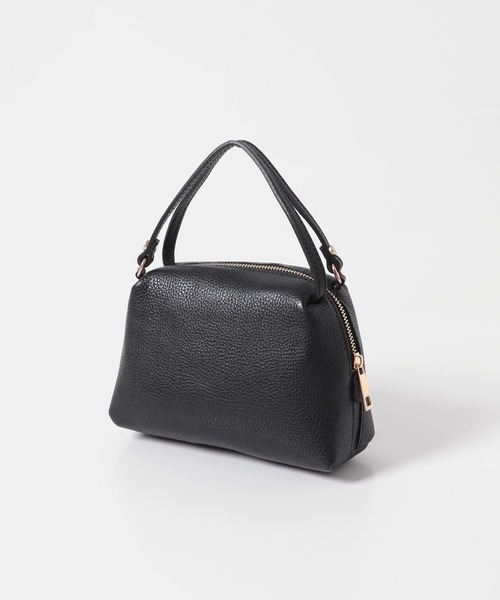 AULENTTI（オウレンティ）の「AULENTTI　ミニボストンバッグ（ボストンバッグ・レディース・ブラック/ベージュ・-）」の8枚目の写真