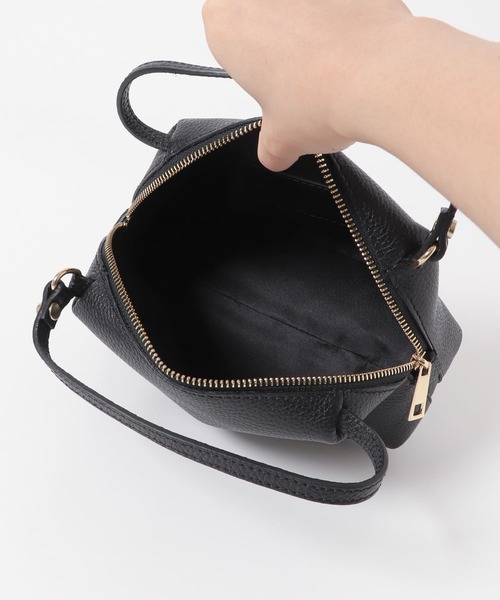 AULENTTI（オウレンティ）の「AULENTTI　ミニボストンバッグ（ボストンバッグ・レディース・ブラック/ベージュ・-）」の11枚目の写真