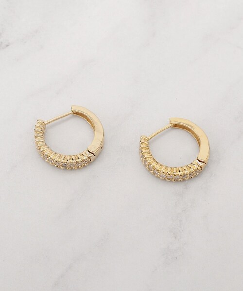 SHOO・LA・RUE（シューラルー）の「【セレモニー】ワンタッチピアス（ピアス（両耳用）・レディース・シルバー/ゴールド/シルバー系/ゴールド系/シルバー系1/ゴールド系1・00）」の5枚目の写真