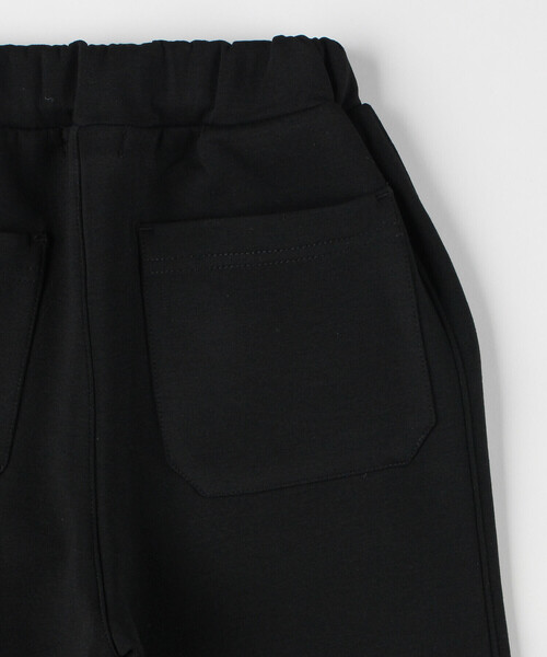 COMME CA ISM(コムサイズム)の「ダンボールニット ジョガーパンツ(スラックス・キッズ・ブラック・140cm/130cm/120cm/110cm/100cm/150cm)」の7枚目の写真