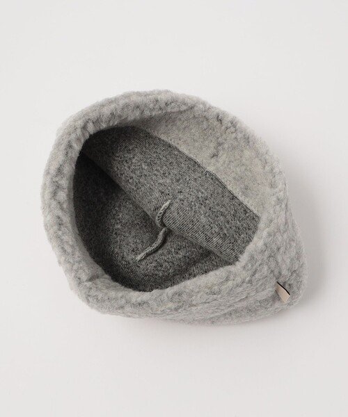 COLD BREAKER（コールドブレーカー）の「＜COLDBREAKER＞ライト エッグ ハット（ハット・レディース・ライトグレー/ブラウン・FREE）」の8枚目の写真