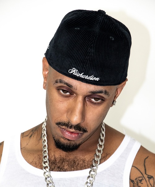 RICHARDSON（リチャードソン）の「【Richardson/リチャードソン】 New Era 59FIFTY Corduroy Cap ニューエラ59FIFTYコーデュロイベースボールキャップ（キャップ・メンズ・キャメル/ブラック・S/M/L/XL）」の2枚目の写真