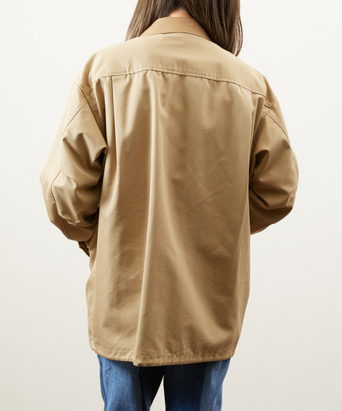 JANESMITH(ジェーンスミス)の「JANESMITH ジェーンスミス / FATIGUE JACKET ファティーグミリタリージャケット / 9WJK-#908L(ミリタリージャケット・レディース・ベージュ・38/36)」の4枚目の写真