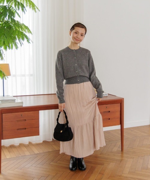 flower（フラワー）の「ホリデースパングルニット（ニット/セーター・レディース・アイボリー/グレー/ブラック・FREE）」の7枚目の写真