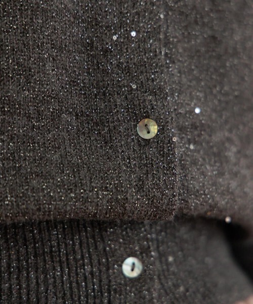 flower（フラワー）の「ホリデースパングルニット（ニット/セーター・レディース・アイボリー/グレー/ブラック・FREE）」の11枚目の写真