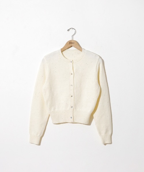 flower（フラワー）の「ホリデースパングルニット（ニット/セーター・レディース・アイボリー/グレー/ブラック・FREE）」の20枚目の写真