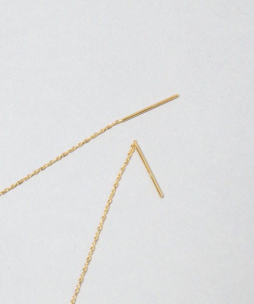 A part by（アパートバイ）の「タンスイパールチェーンピアス（ピアス（両耳用）・レディース・シルバー/ゴールド・FREE）」の7枚目の写真