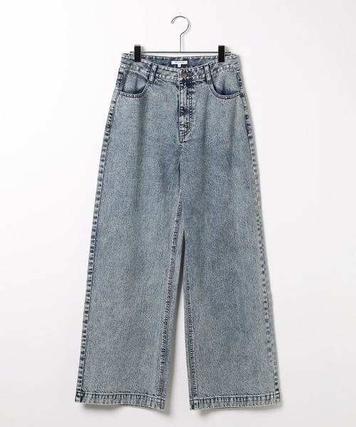 セール】大人見えワイドストレート/AND YUA ANY/147475（デニムパンツ