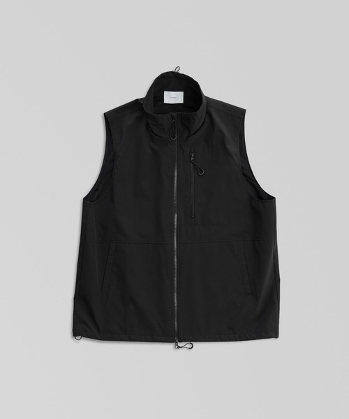 remer（リメール）の「loose Hi-zip tech vest / ルーズハイジップテックベスト《撥水・透湿・防風》（ベスト・メンズ・ブラック・X-SMALL/SMALL/MEDIUM/LARGE）」の11枚目の写真