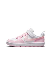 NIKE | ナイキ コート ボロー LOW リクラフト リトルキッズシューズ / Nike Court Borough Low Recraft Little Kids' Shoes DV5457-105 White(スニーカー)