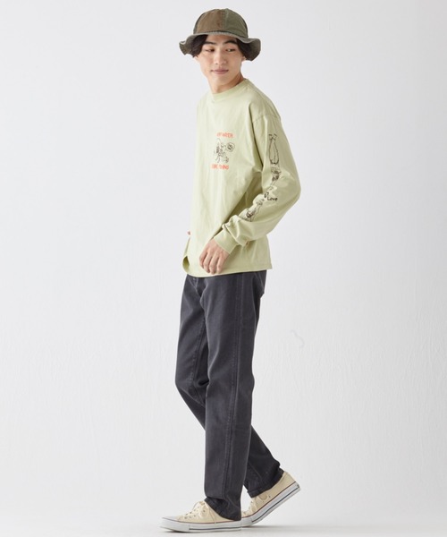 KRIFF MAYER(クリフメイヤー)の「チルタイムロンT (釣り)(Tシャツ/カットソー・メンズ・レッド/グレー/ブラック/ブルー/ライトグリーン/オフホワイト・LARGE/MEDIUM/X-LARGE)」の11枚目の写真