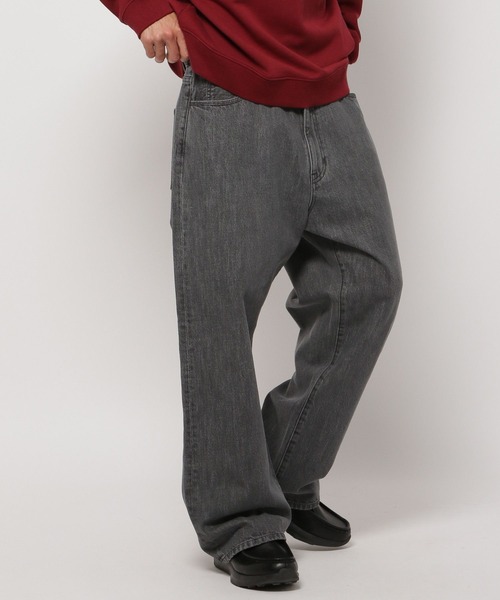 niko and...(ニコアンド)の「【niko and ...JEANS 2025SS】ワイド5ポケットデニムパンツ(デニムパンツ・メンズ・インディゴブルー/オフホワイト/ブルー/ブラック・MEDIUM/LARGE)」の20枚目の写真