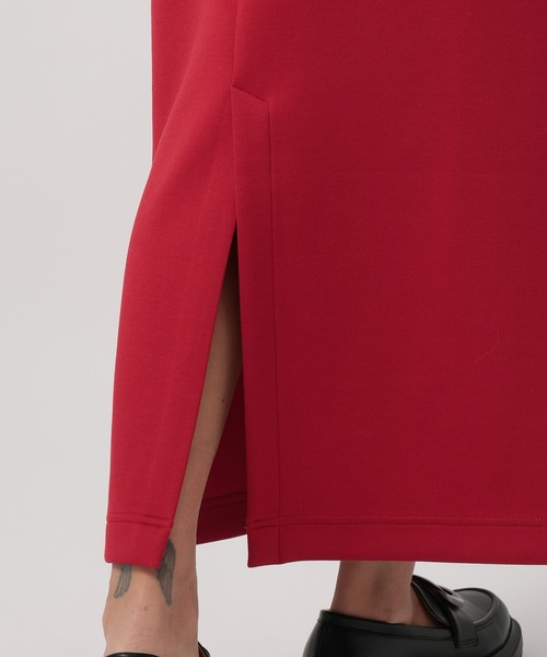 BAYFLOW（ベイフロー）の「[ストレッチ性抜群♪]ダンボールスカート（スカート・レディース・グレイッシュベージュ/レッド/ブラック・MEDIUM/SMALL）」の22枚目の写真