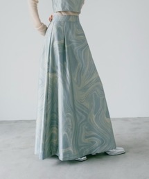 Marble Jacquard Skirt/マーブルジャガードスカート