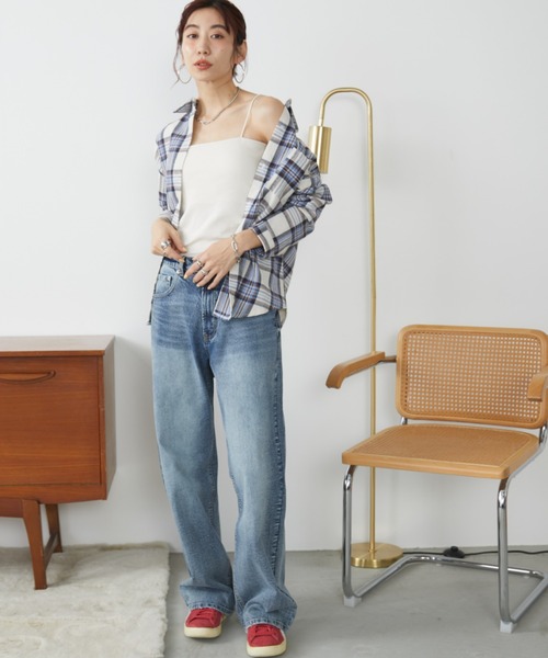 Auntie Rosa Holiday(アンティローザホリデー)の「カップ付きキャミソール(キャミソール・レディース・ブラウン/レッド/ナチュラル/ブラック・FREE)」の11枚目の写真