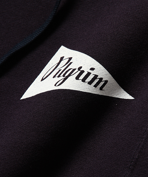 Pilgrim Surf Supply(ピルグリムサーフサプライ)の「Pilgrim Surf+Supply / PENNANT Logo Parka(パーカー・レディース・ホワイト系その他/ブラック系その他/ブラック/ネイビー・P)」の14枚目の写真