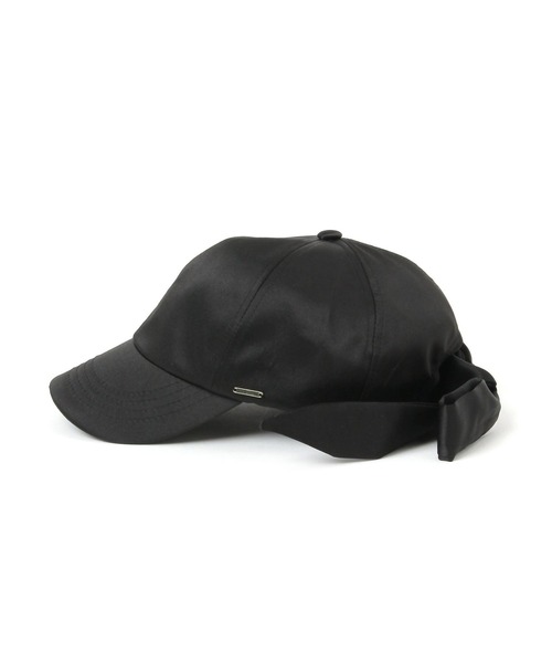 LAKOLE（ラコレ）の「バックリボンサテンキャップ / 282902（キャップ・レディース・ライトグレー/ピンク/ブラック・FREE）」の8枚目の写真