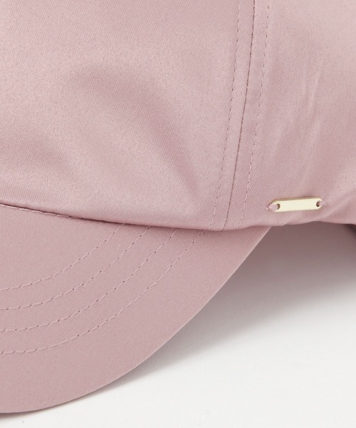 LAKOLE（ラコレ）の「バックリボンサテンキャップ / 282902（キャップ・レディース・ライトグレー/ピンク/ブラック・FREE）」の15枚目の写真