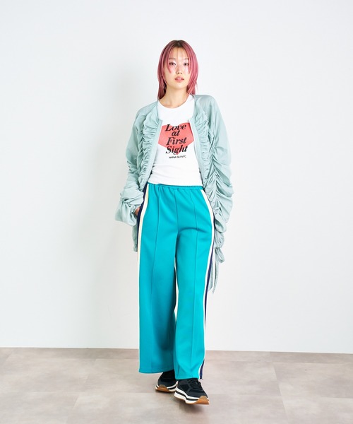 ANNA SUI NYC（アナ スイ エヌ ワイ シー）の「LOVEハート タンクトップ（タンクトップ・レディース・ホワイト/ピンク・FREE）」の4枚目の写真