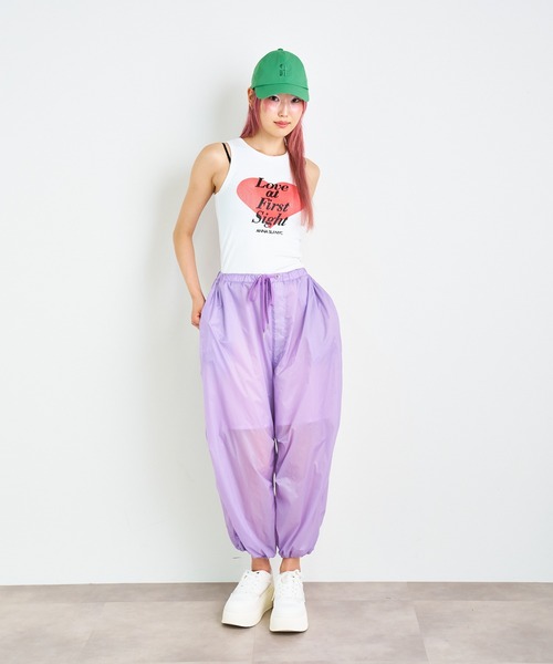 ANNA SUI NYC（アナ スイ エヌ ワイ シー）の「LOVEハート タンクトップ（タンクトップ・レディース・ホワイト/ピンク・FREE）」の7枚目の写真