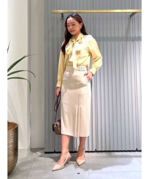 PINKY&DIANNE（ピンキーアンドダイアン）の「◆ラグランボウタイブラウス（シャツ/ブラウス・レディース・イエロー/ネイビー/ホワイト系その他2・38）」の20枚目の写真