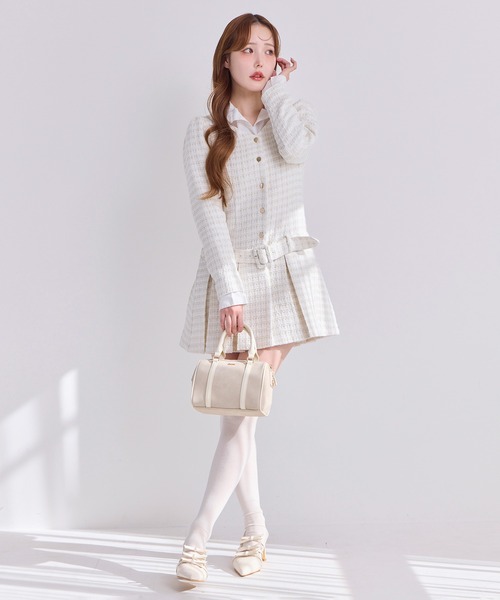 premium order】プリーツジャケットワンピース（ワンピース
