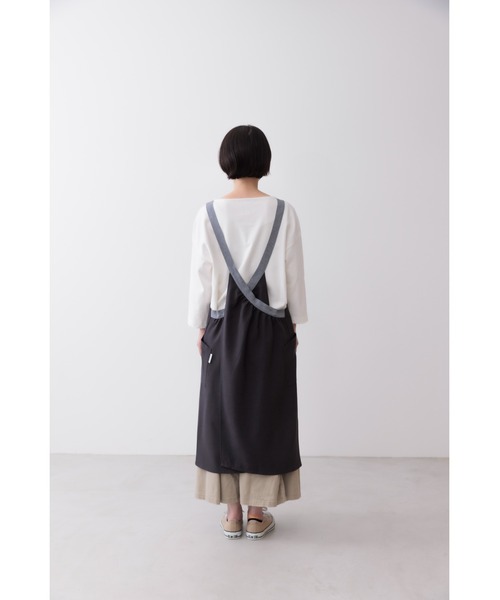 #24150 よし　ハルソラタンクロスバックエプロン2点 ku386.jpg