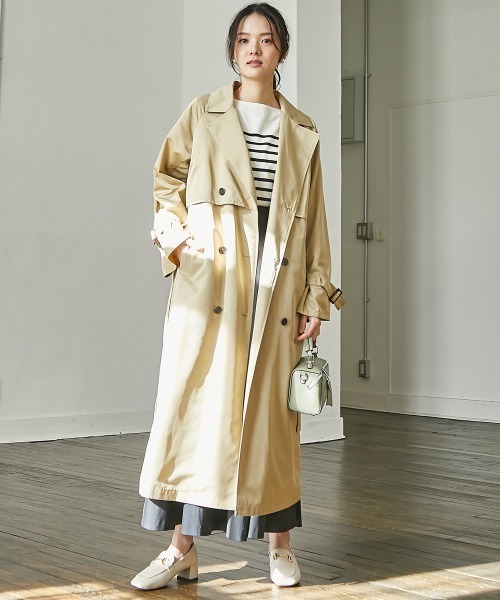 セール】高身長 ライナー付きトレンチコート（トールサイズ