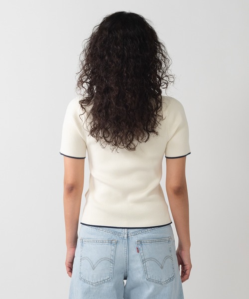 Levi's（リーバイス）の「Levi's/リーバイス セーター ポロシャツ（ポロシャツ・レディース・ホワイト・XS/S/M）」の3枚目の写真